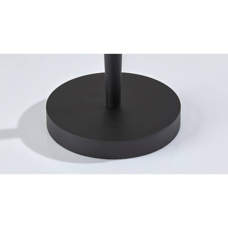 Nigel Floor Lamp - Black Wood