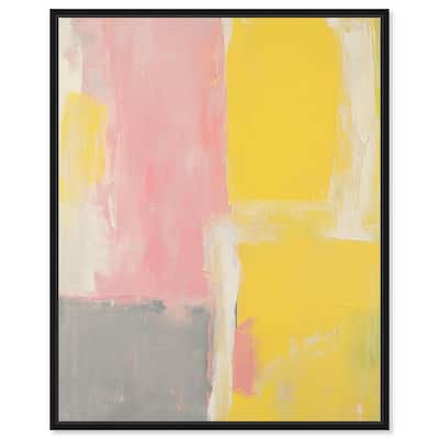 Blush and Sunshine Canvas by Art Remedy
