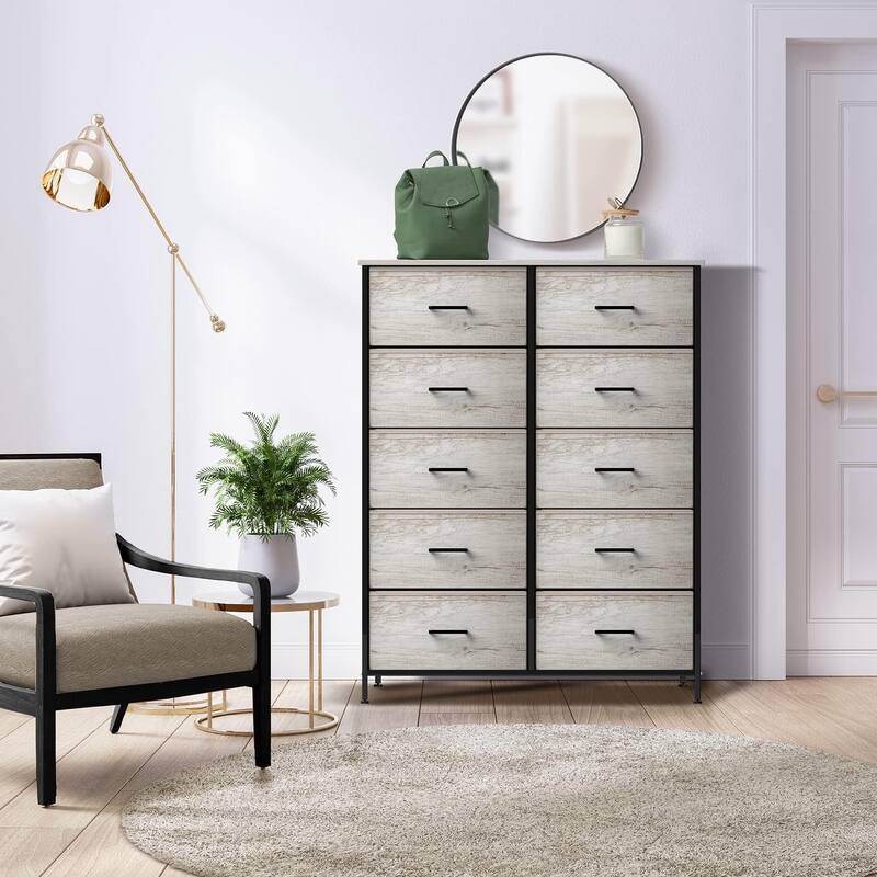 Dressers for Bedroom with 10 Drawers, Chest of Drawers for Bedroom