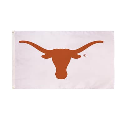 University of Texas Single Sided Flag w/ 2 Grommets, 3'x5'