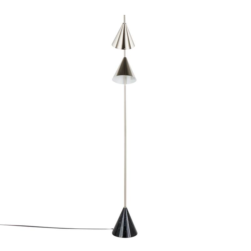 Silver Orchid Chelsea 65" Metal Floor Lamp