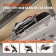 preview thumbnail 7 of 28, Carbon Steel Foldable Stroller with Recline and Footrest - 28” L x 17.3” W x 42.1” H