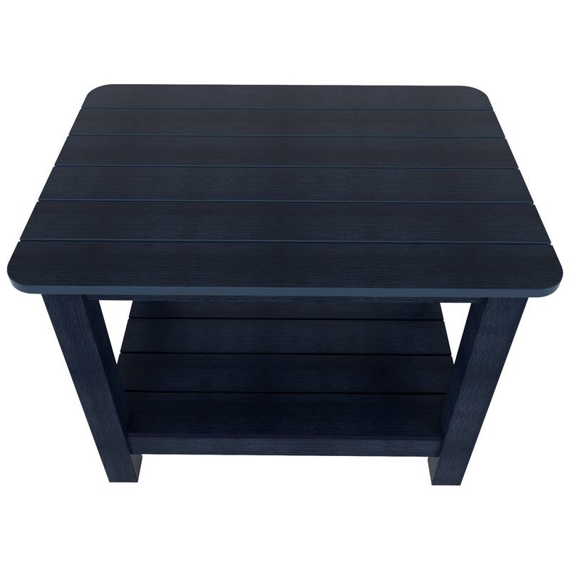 Vineyard HIPS Eco-Friendly Outdoor Modern Square All Weather Side Table