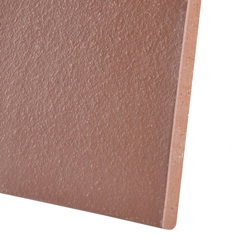 Merola Tile Lincoln Quarry Mayflower Red 7-5/8" x 7-5/8" Ceramic Floor and Wall Tile