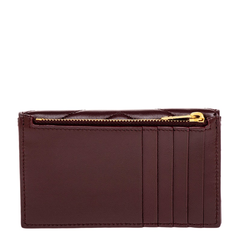 Saint Laurent Fragments Flap Cardcase in Leather