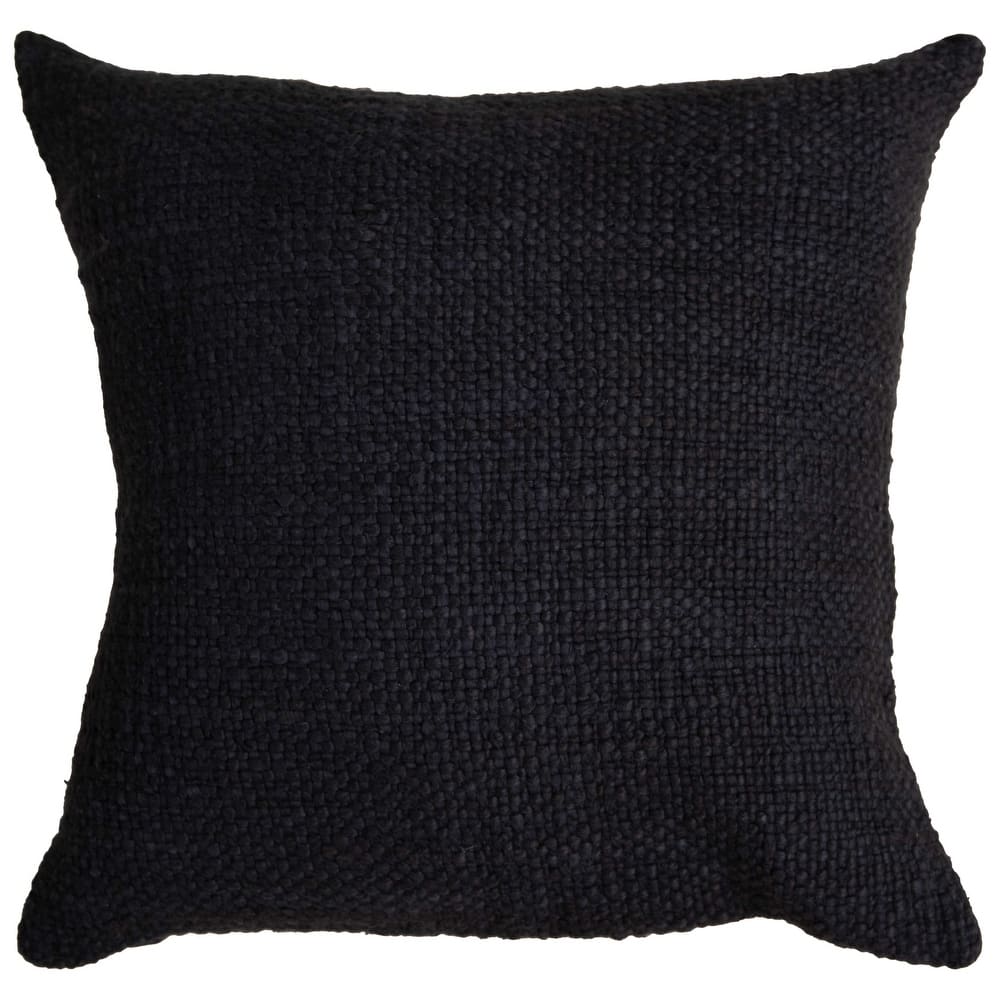 Rizzy Home Solid Textured Modern Throw Pillow