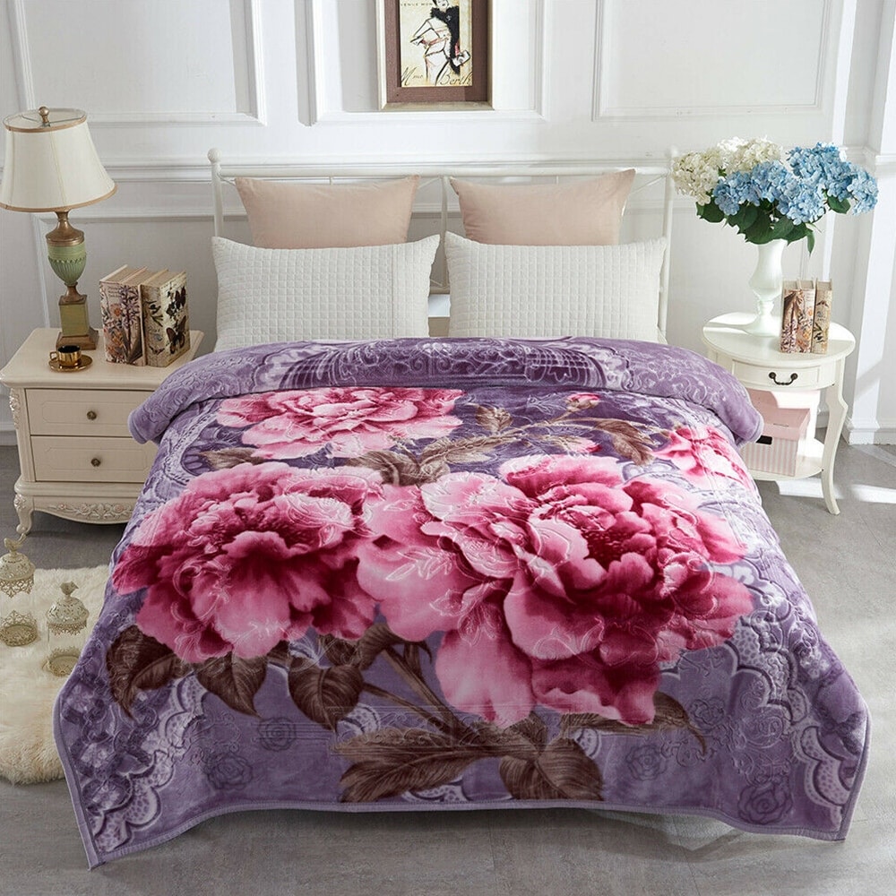 Animal Thick Heavy Winter Warm Soft Mink Blanket King Virgin Mary Bed Bath Beyond 35293957