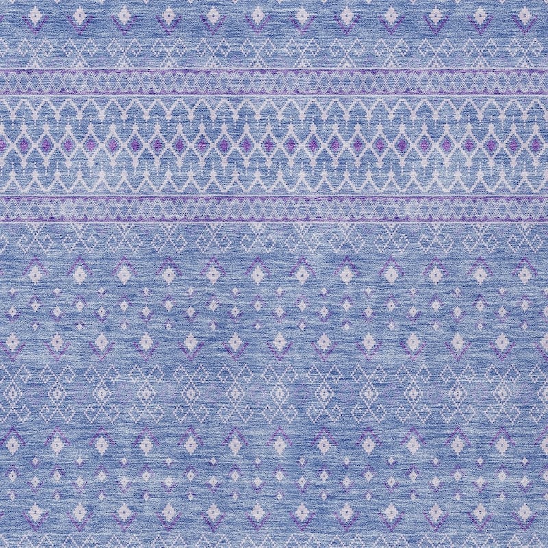 HomeRoots Tribal Transitional Rectangle Outdoor Rug