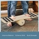 preview thumbnail 6 of 7, Soozier 32" Balance Board Trainer, Wooden Wobble Board, Anti-Slip Roller Board for Balance Training and Build Core Stability﻿