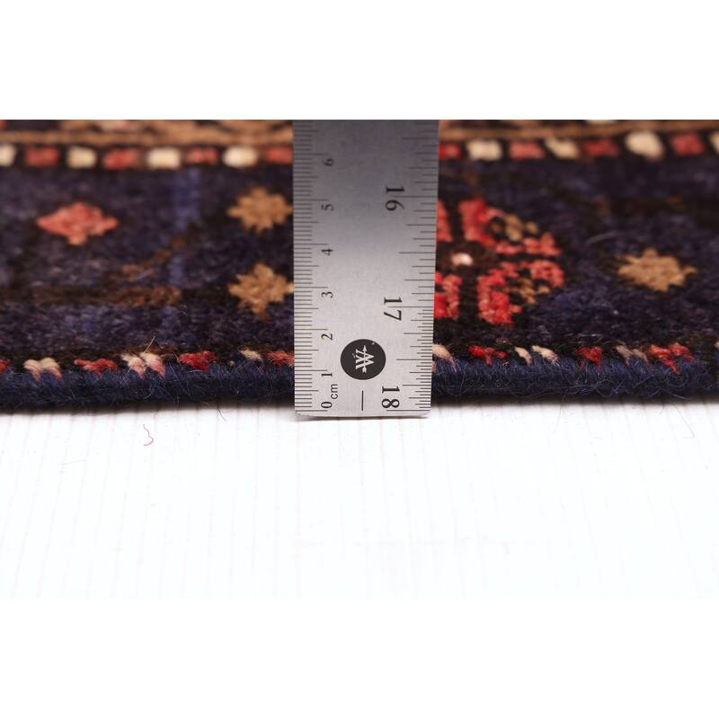 ECARPETGALLERY Hand-knotted Anatolian Vintage Dark Copper Wool Rug - 4'0 x 10'6