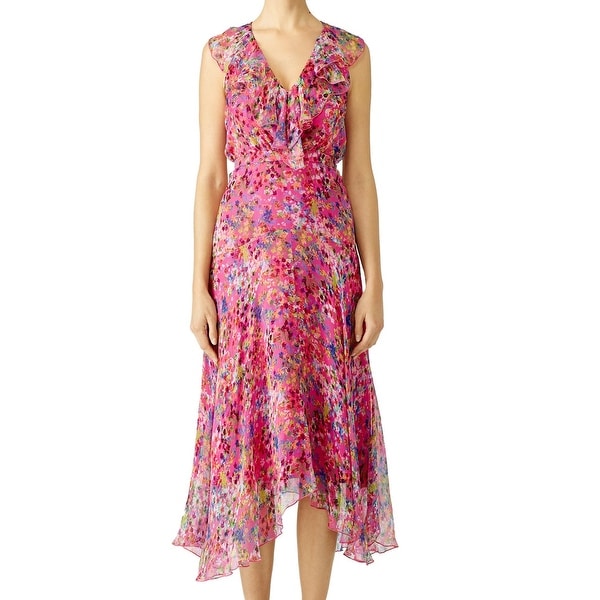 saloni pink dress