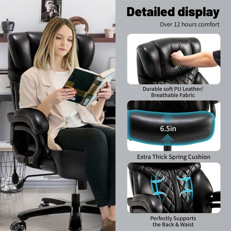 Large Computer Desk Chair Comfortable for Home Office