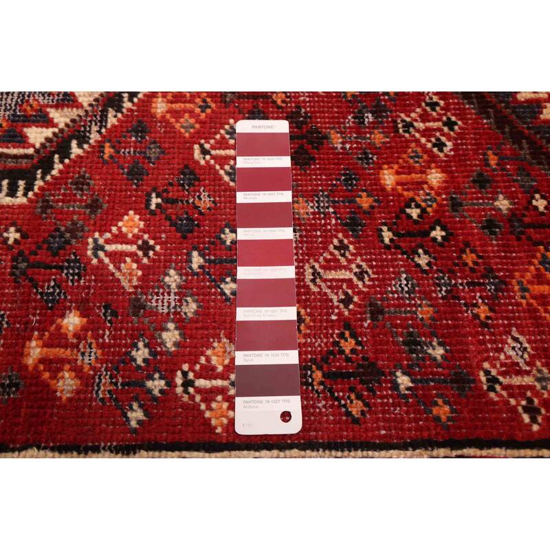 ECARPETGALLERY Hand-knotted Konya Anatolian Red Wool Rug - 5'1 x 10'1
