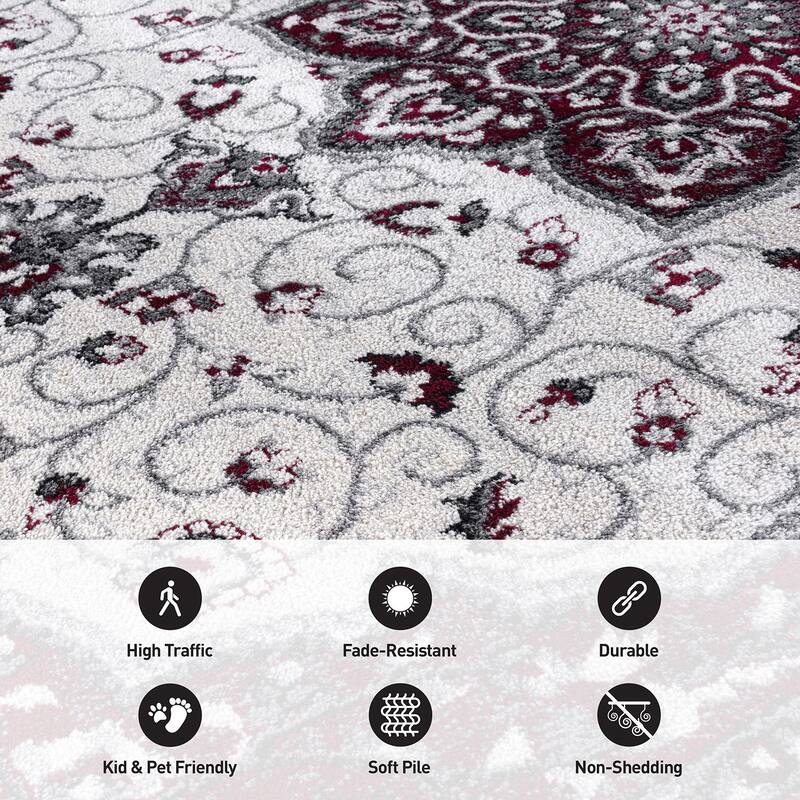Traditional Medallion Area Rug