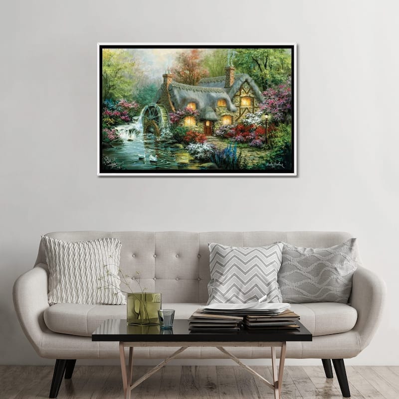 iCanvas "Country Retreat" by Nicky Boehme Framed Canvas Print
