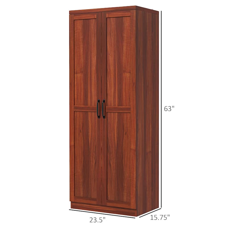 2-Door Kitchen Pantry Storage Cabinet