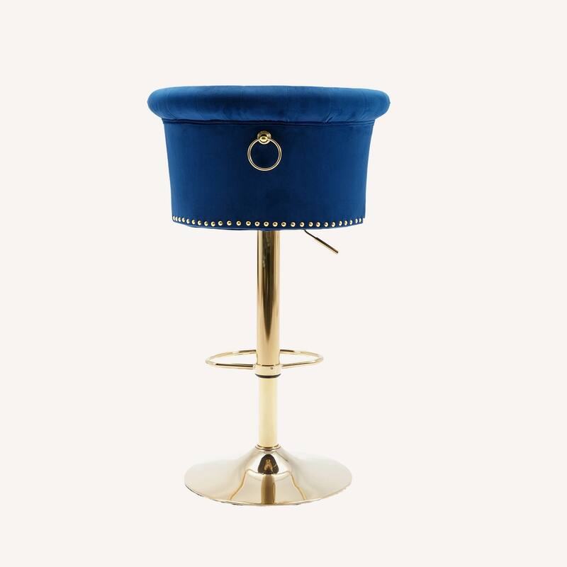 Set of 2 Adjustable Counter Height Chairs
