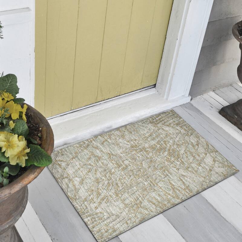 Indoor/Outdoor Rylee Abstract Washable Rug
