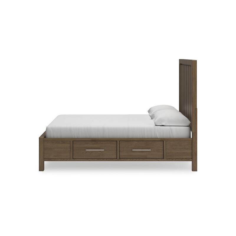 Signature Design by Ashley Cabalynn Brown Panel Bed with Storage