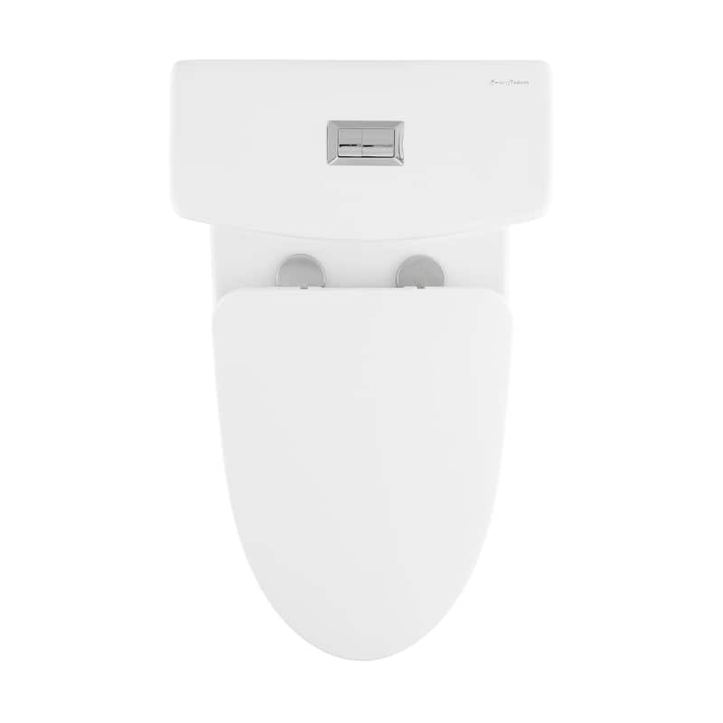 Vevey One-Piece Elongated Toilet Dual-Flush 1.1/1.6 Gpf - 28.35" x 15.75" 29.15"