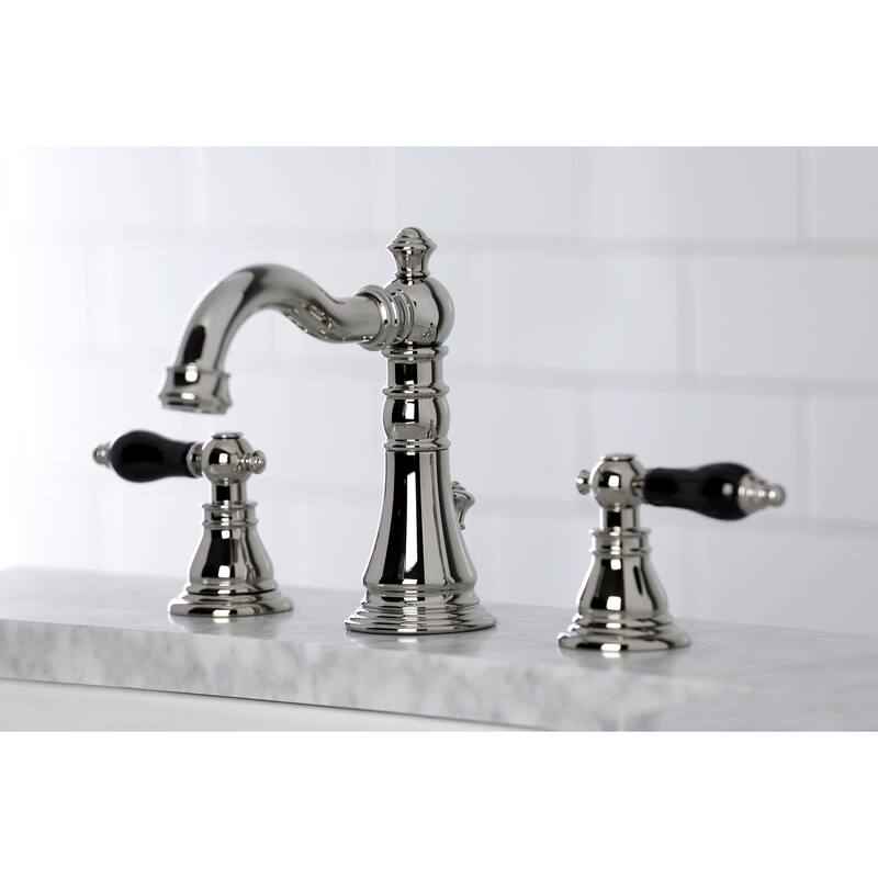 Kingston Brass Duchess 8 in. Widespread Bathroom Faucet - Polished Nickel