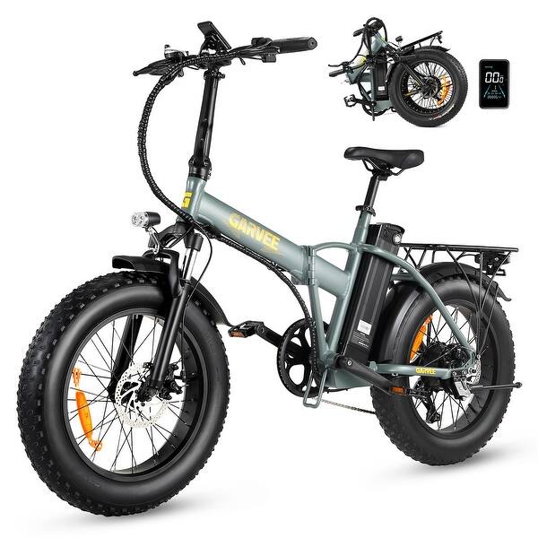 electric bicycle 500w 48v Revi Bikes Predator Fat Tire Mountain Bike the Macfox X7 is a great fit for teenage riders navigating school and campus commutes 20" 48V 500W Foldable Electric