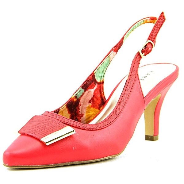 Karen Scott Womens GRACELYNN Pointed Toe SlingBack Mary Jane Pumps