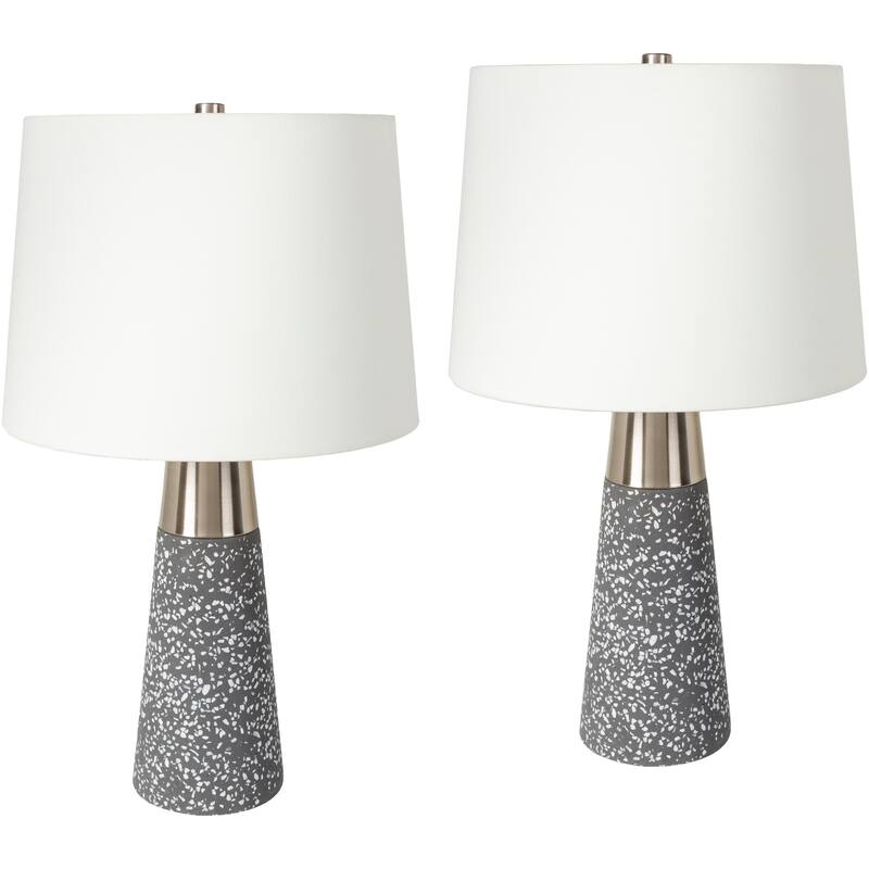 Catelina Modern Concrete Table Lamp Set