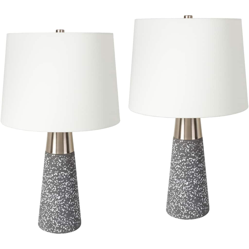 Catelina Modern Concrete Table Lamp Set