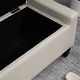 preview thumbnail 29 of 29, HOMCOM Ottoman Bench Tufted Storage Chest with Flipping Top, 36.25"W x 15.75"D x 15.75"H