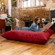 preview thumbnail 5 of 95, Jaxx 5.5' Huge Bean Bag Floor Pillow and Lounger for Adults - Microsuede