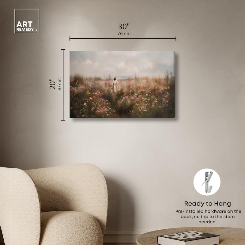 Garden of Reverie I Canvas by Art Remedy, Gallery Wrapped