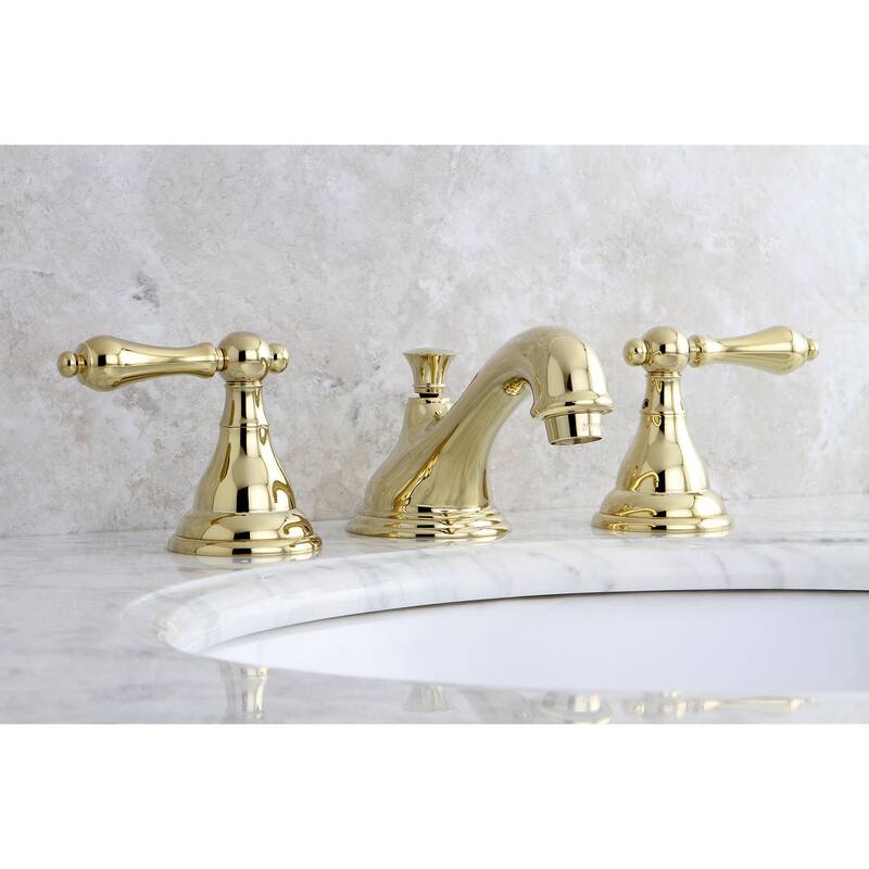 Kingston Brass Royale Widespread Bathroom Faucet with Pop-Up Drain