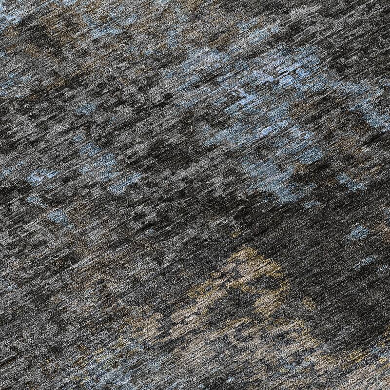 Machine Washable Indoor/ Outdoor Chantille Contemporary Abstract Rug