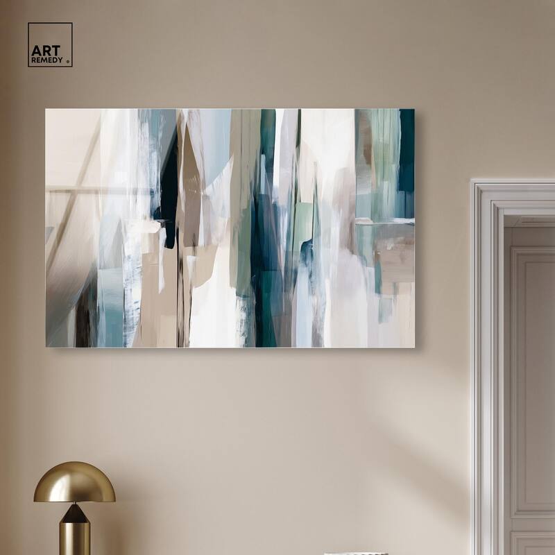 Color Columns Acrylic by Art Remedy, Ready to Hang
