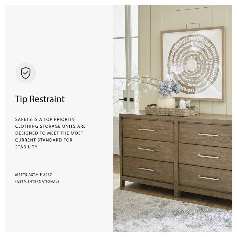 Signature Design by Ashley Cabalynn Light Brown Dresser