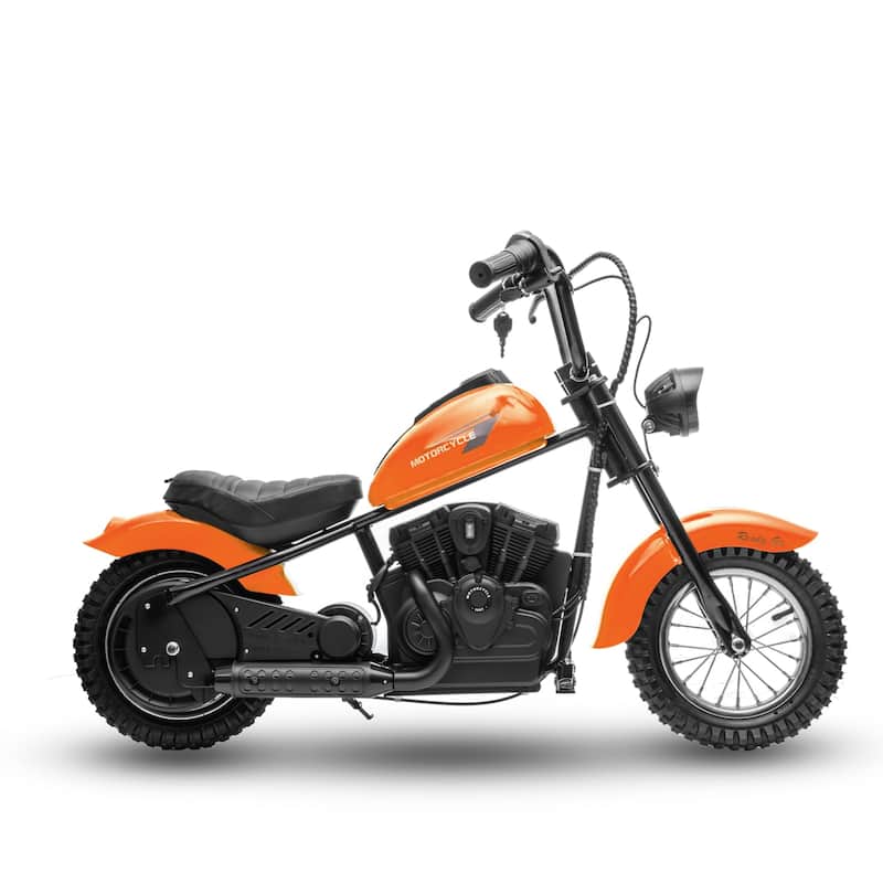 Electric Motorcycle for Kids, with Led Lights