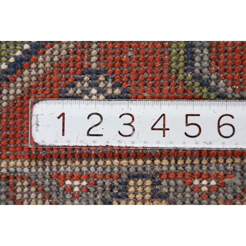 Hand Knotted Oriental 100% Wool Carpet Traditional Medallion Beige & Ivories Heriz (serapi) Area Rug - 13' 8'' X 9' 11''