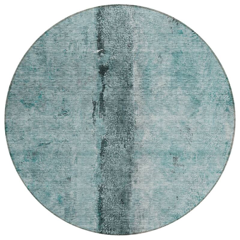 Machine Washable Indoor/ Outdoor Chantille Modern Contemporary Rug