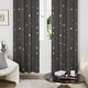 preview thumbnail 35 of 54, Deconovo Gold Star Foil Room Darkening Curtains for Kids 2 Panels