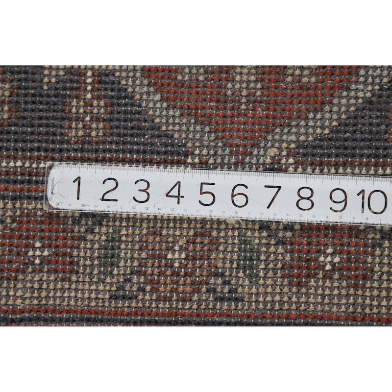 Hand Knotted Oriental 100% Wool Carpet Traditional Medallion Red Heriz (serapi) Area Rug - 11' 10'' X 8' 11''