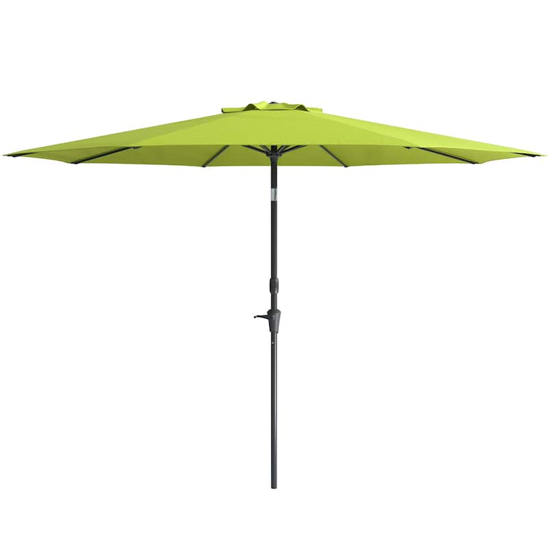 10ft Wind Resistant Tilting Patio Umbrella