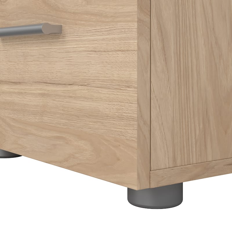 Porch & Den Angus Foiled 2-drawer Nightstand