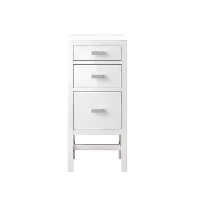 James Martin Vanities E444-BC15-3WZ Addison 15" Wood Cabinet with 3cm