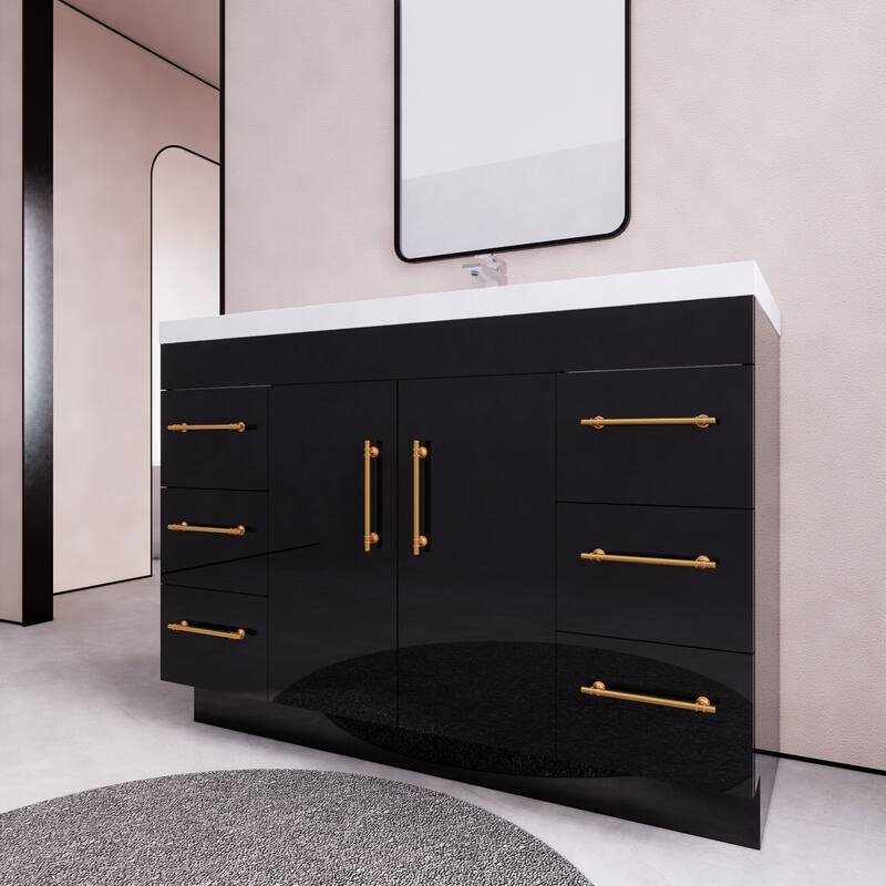 Eliza 48'' Freestanding Vanity with Single Sink