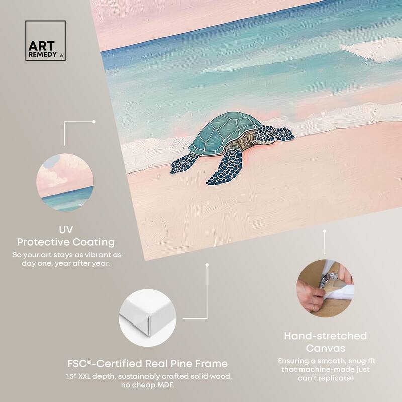 Guardians of the Coast III Canvas by Art Remedy, Gallery Wrapped
