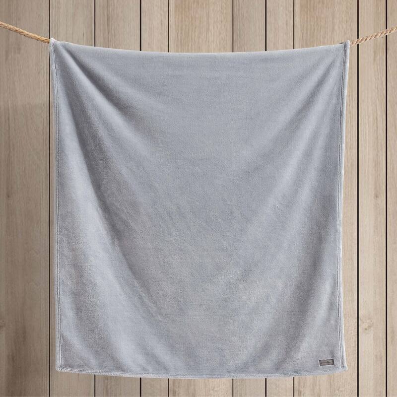 Eddie Bauer Ultra Plush Solid Lux Throw Blankets