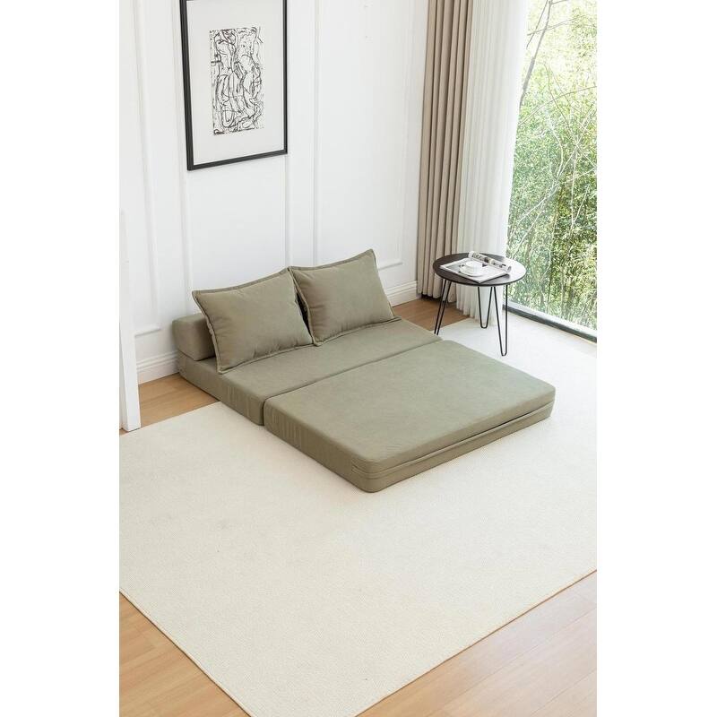 Twin Foldable Sleeper Chair Bed, 5-Second Bed for Dorm Living Room