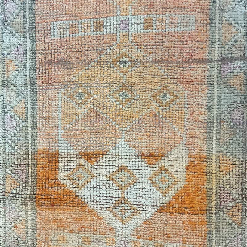 HERAT ORIENTAL Handmade Turkish Oushak Wool Runner - 2'11" x 11'10"