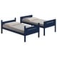 preview thumbnail 31 of 34, Luxury Twin-over-Twin Bunk Bed with Angled Ladder, White